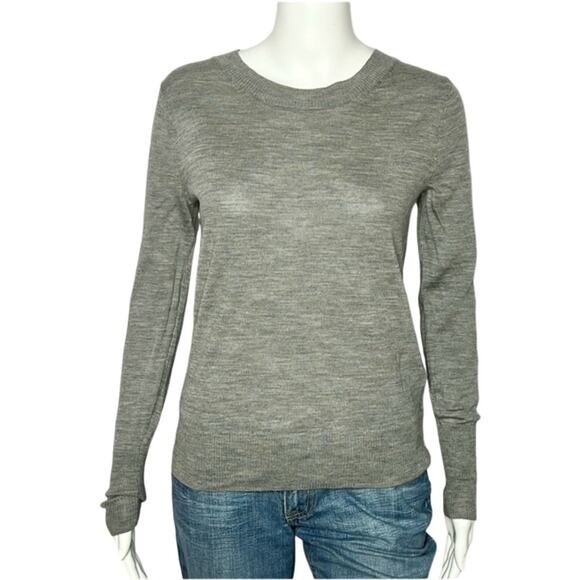 J.Crew 100% merino wool open back tie sweater size S - Picture 1 of 7